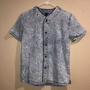 EUC Target Art Class chambray top kids sz L 12-14Y